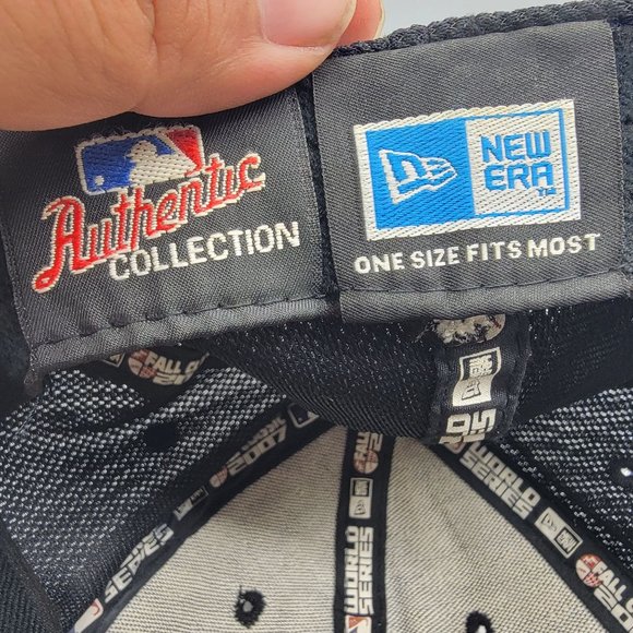 New Era 2007 Boston Red Sox World Series Hat Black Sports Casual Comfort - Picture 8 of 9